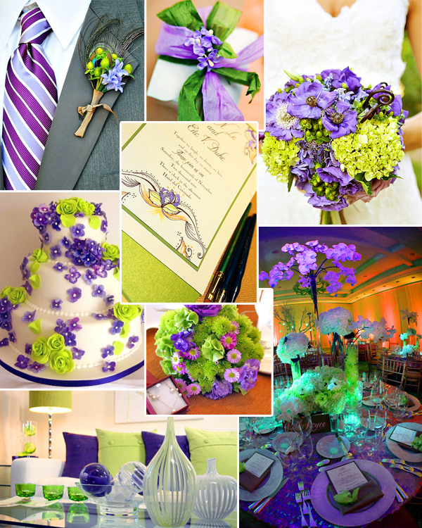 While Kelly green and royal purple have been considered complementary colors