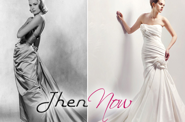 grace kelly wedding gown. gown on Grace Kelly before