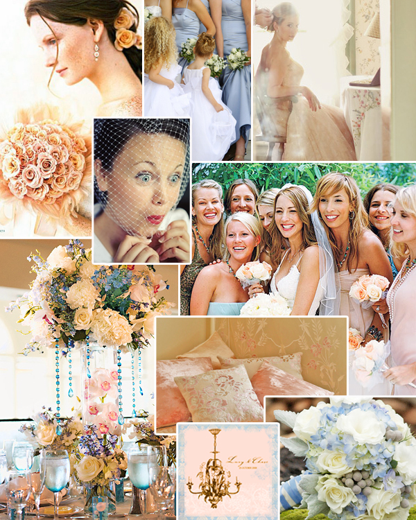 The Best Wedding Blog Ever by Marilyn's Keepsakes wedding color palettes